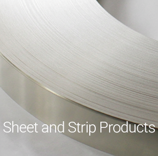 Sheet and Strip Products